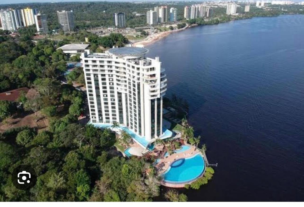 Flat No Condominio Do Edificio Tropical Executive E Residence Com Vista Para O Rio 马瑙斯 外观 照片